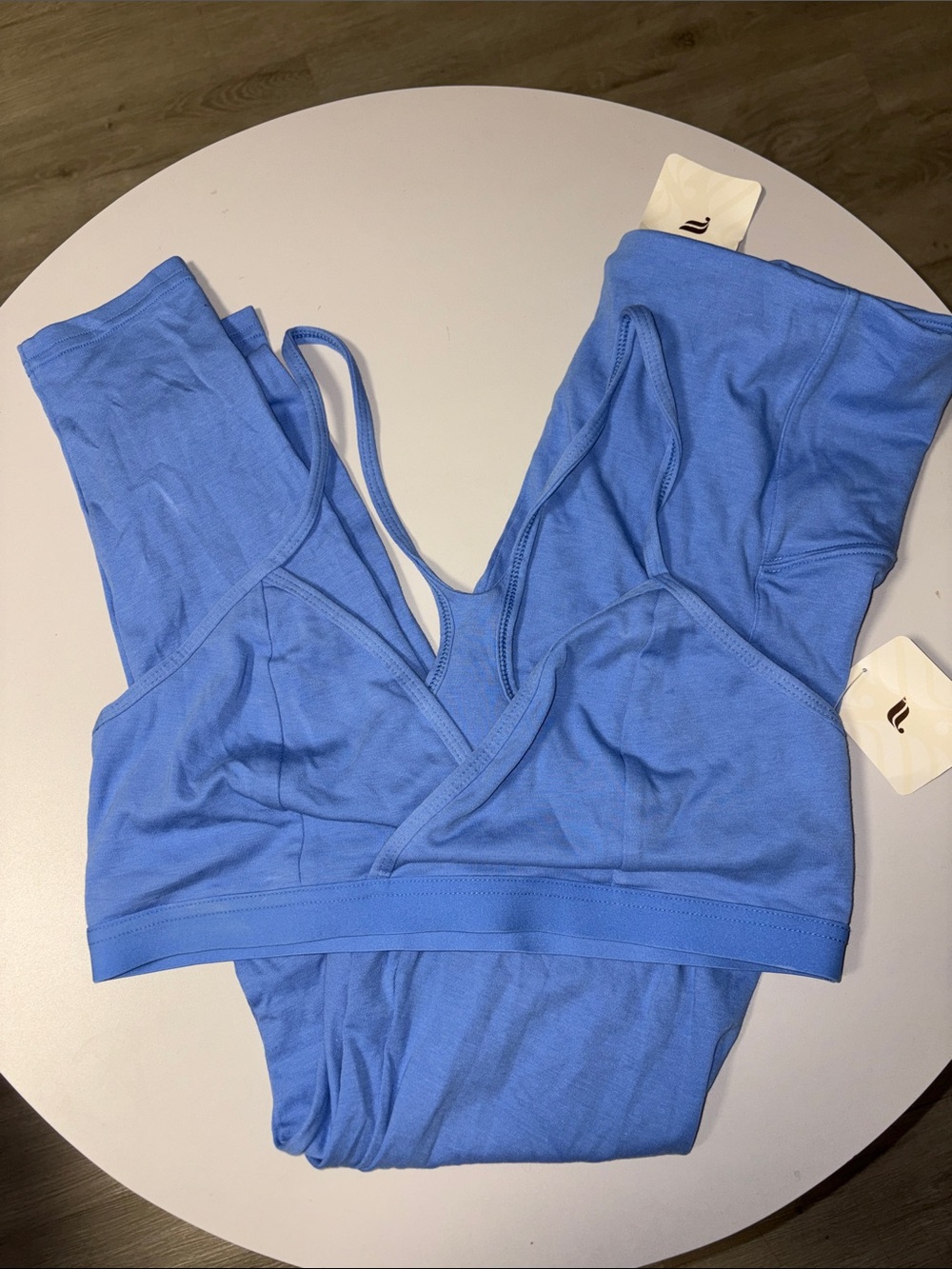 Fabletics Light Blue matching lounge set
